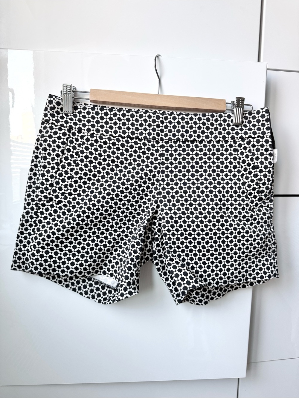J. Crew Geometric Chino Shorts